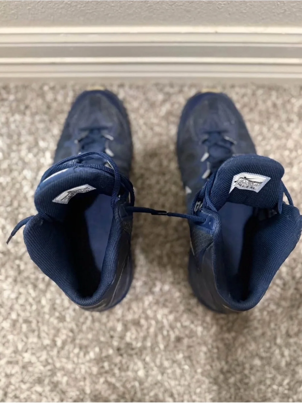 Nike Shoes Mens 11.5 Blue Zoom Without A Doubt Basketball Sneakers